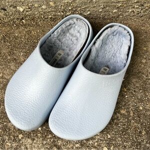 Birkenstock Sky Blue Clogs